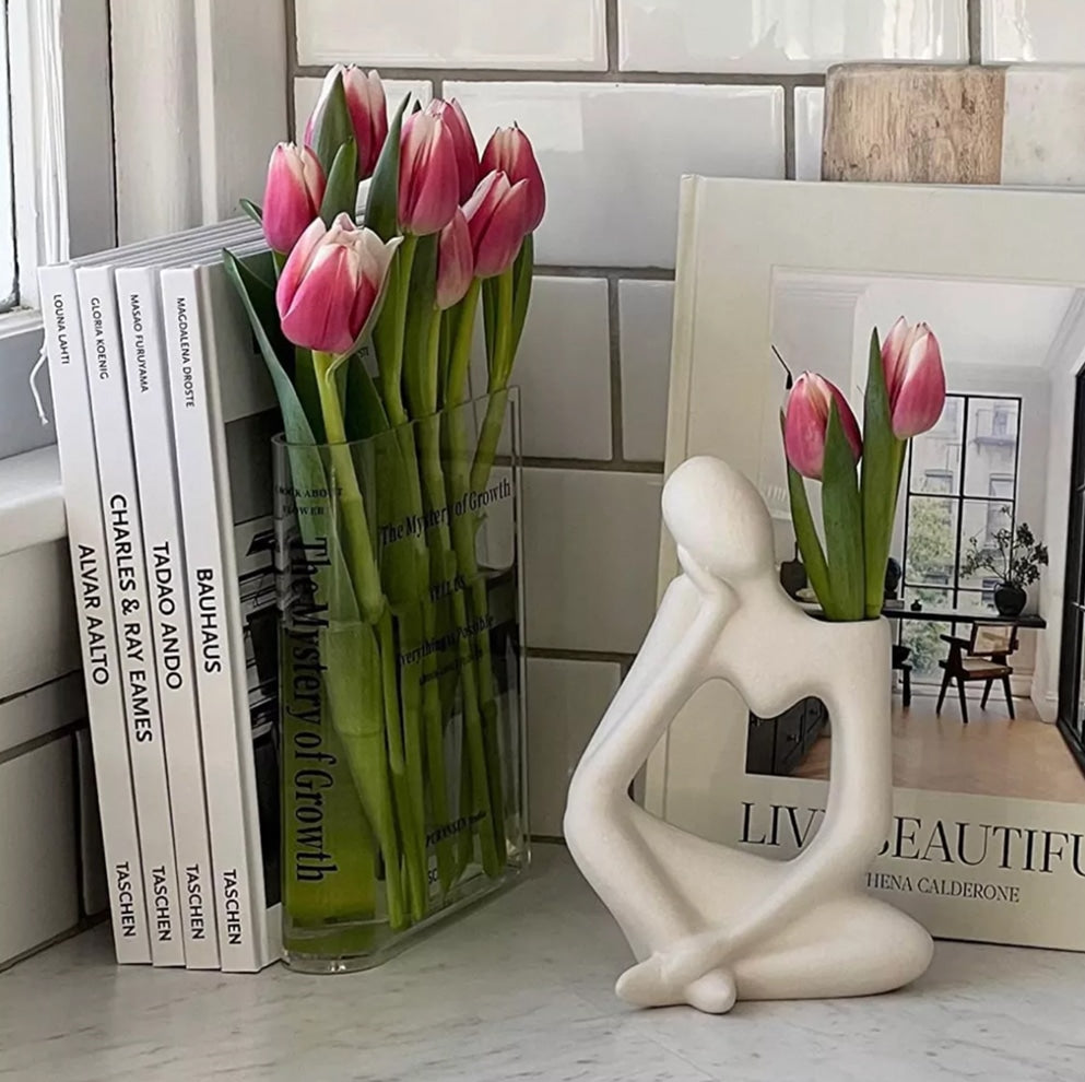 Mystery of Growth Book Vase