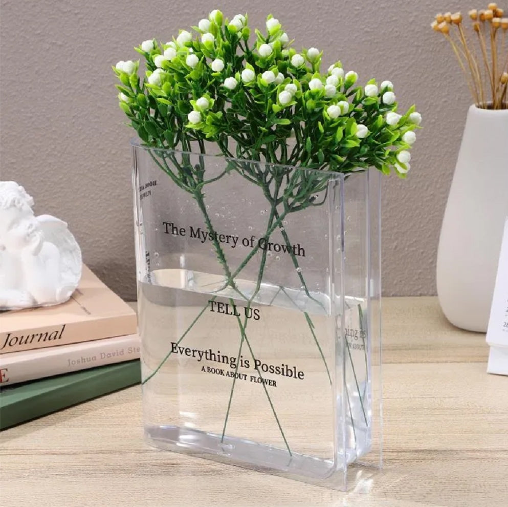Mystery of Growth Book Vase