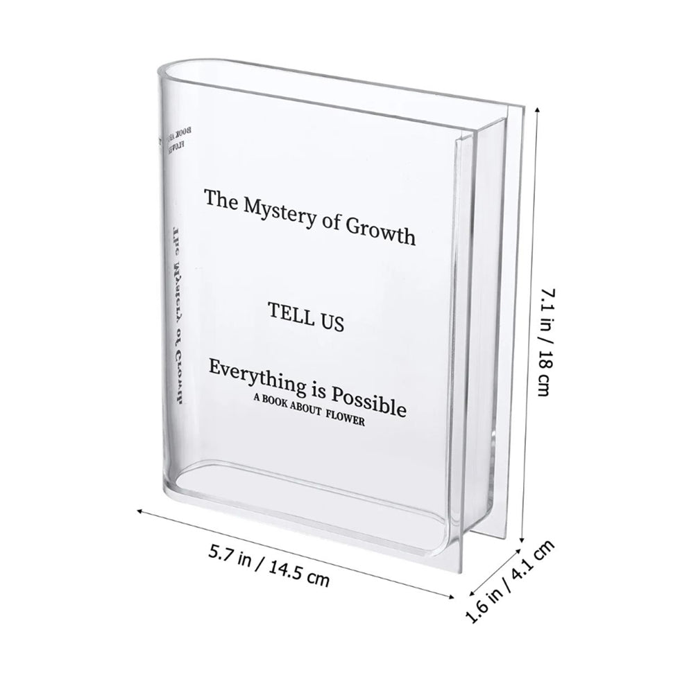 Mystery of Growth Book Vase