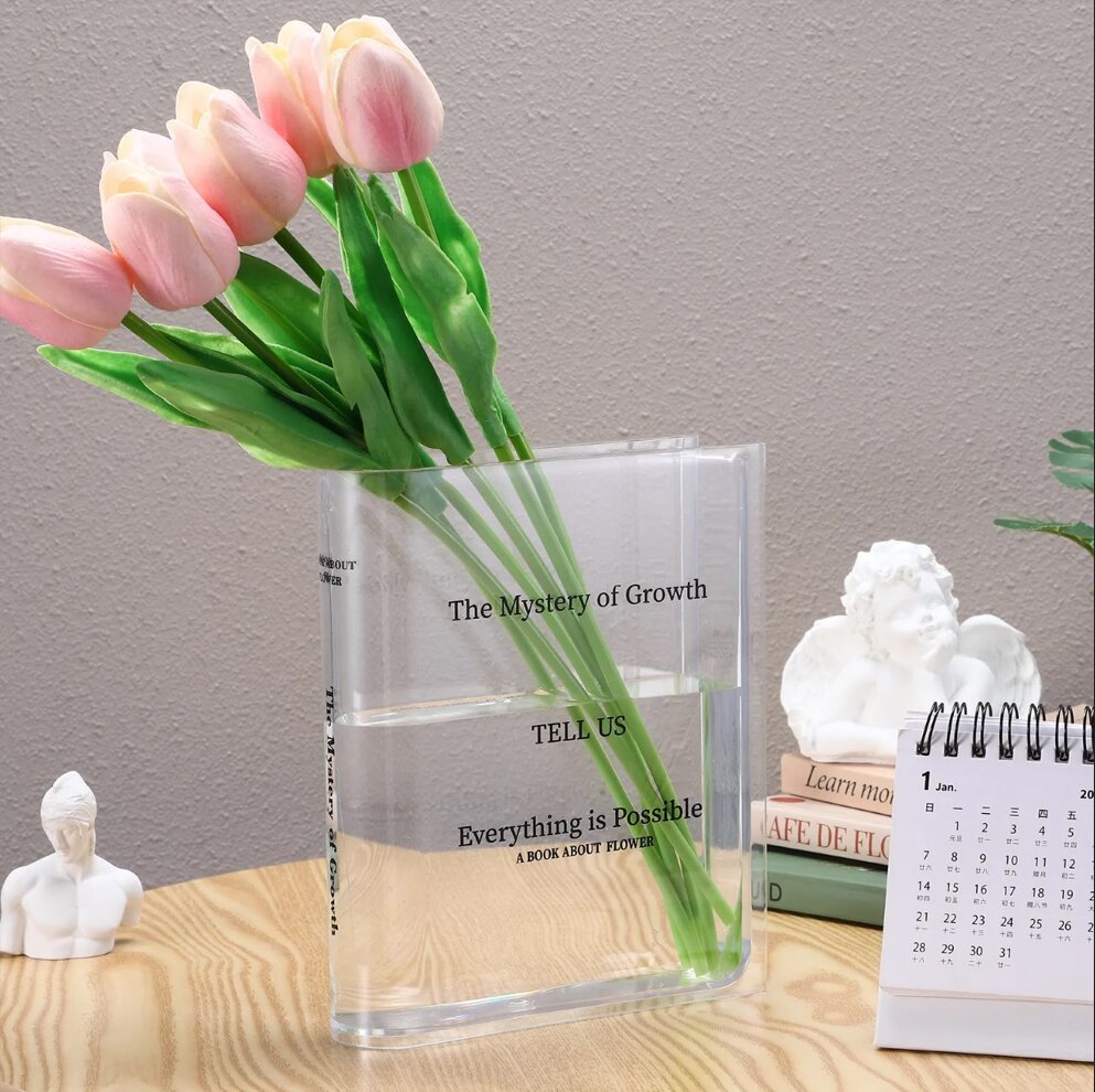 Mystery of Growth Book Vase