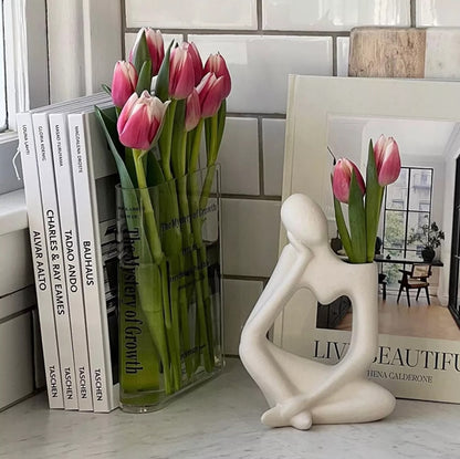 Mystery of Growth Book Vase