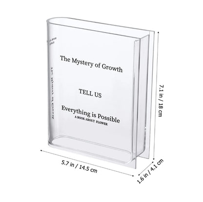 Mystery of Growth Book Vase